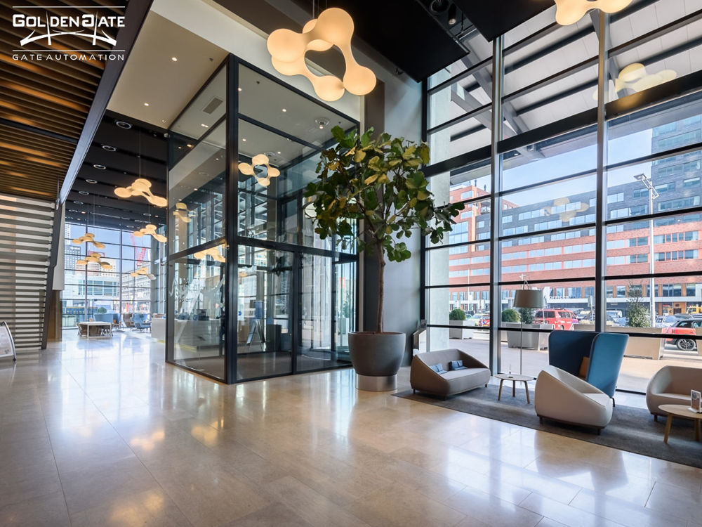 امنیت "درب اتوماتیک شیشه ای" چیست؟