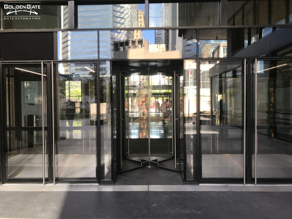  درب اتوماتیک شیشه ای