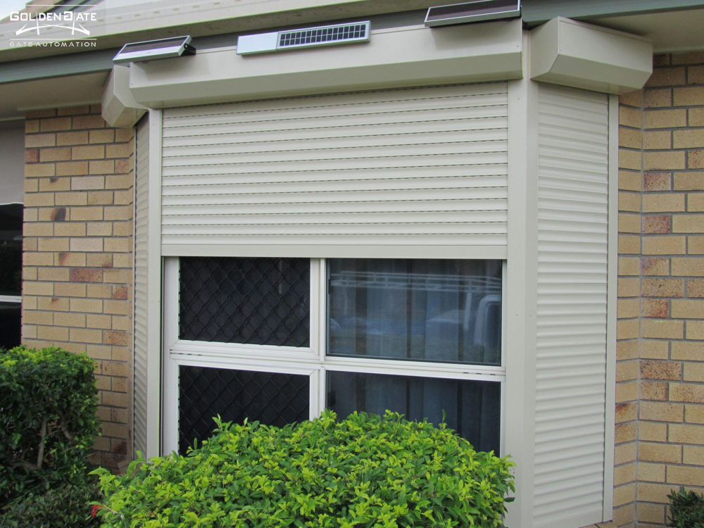 کرکره برقی فولادی و آلومینیومی 