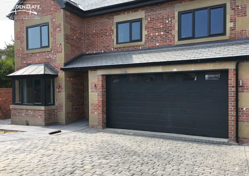 مراحل نصب درب اتوماتیک زیر سقفی