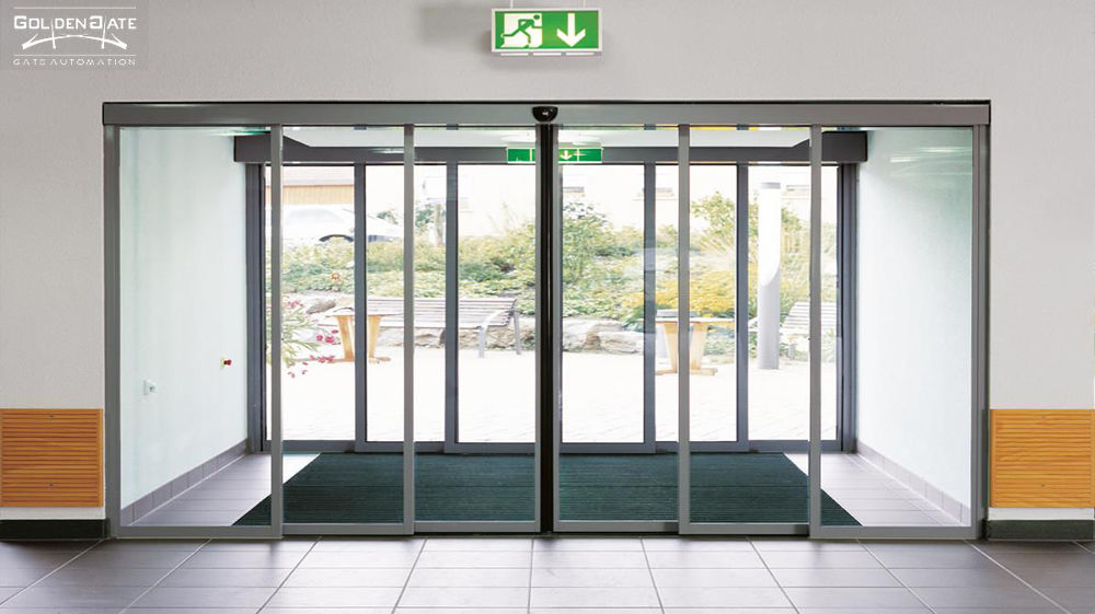 درب اتوماتیک شیشه ای دست دوم