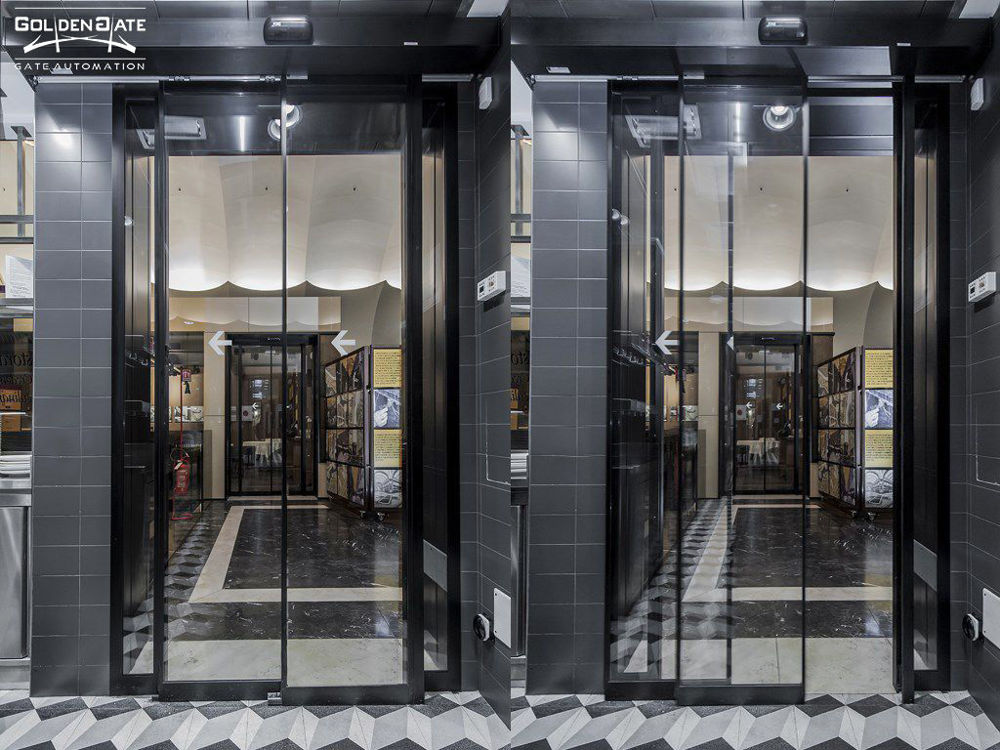 کاربرد های درب اتوماتیک شیشه ای تلسکوپی