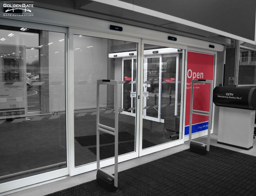 کلید چند حالته درب اتوماتیک شیشه ای