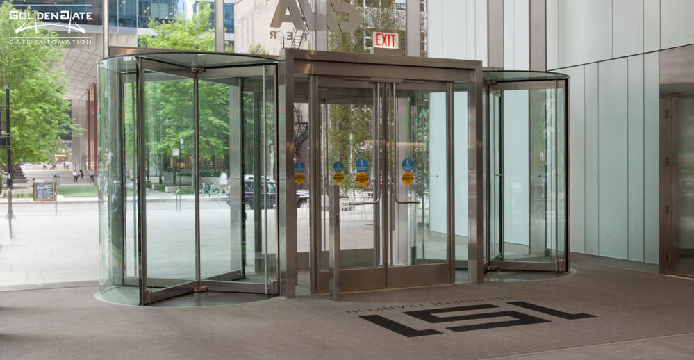سیستم استاندارد درب اتوماتیک شیشه ای