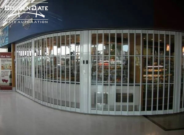 کرکره برقی منحنی چیست؟