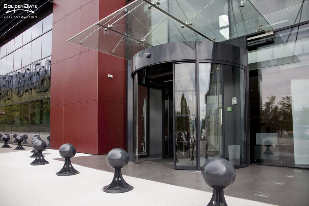 مشخصات درب برقی نیم گرد