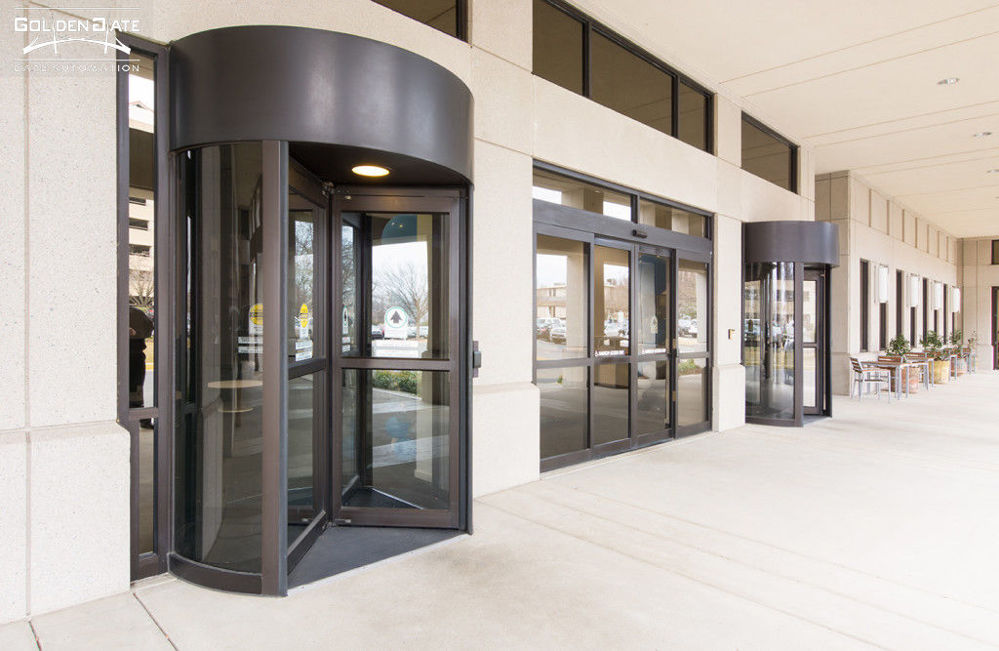 نحوه عملکرد درب برقی نیم گرد       