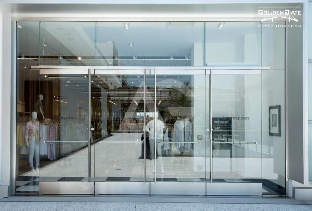 فریم درب اتوماتیک شیشه ای