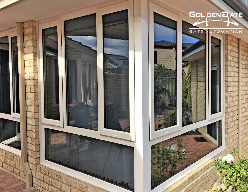 شیشه دوجداره دودی پنجره