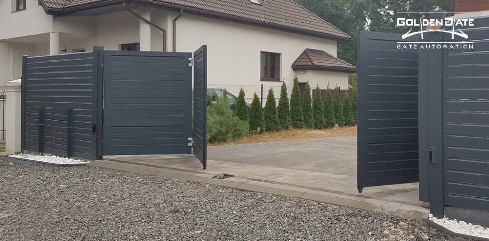  جک درب اتوماتیک پارکینگ  دو لنگه 